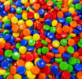 EMPORIUM CANDY TASTY TREATS bolsa frontal mostrando colores y cantidad