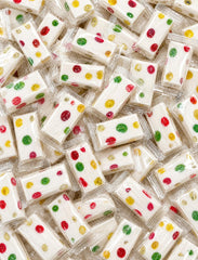 EMPORIUM CANDY paquete Jube Nougat frente, presenta frescura y color