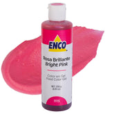 ENCO botella frontal rosa intenso muestra el color vibrante