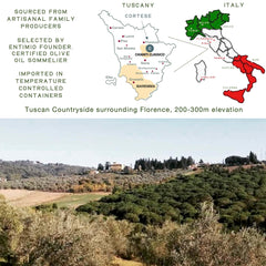 ENTIMIO Cortese botella sobre mesa ilustrando uso cotidiano en cocina