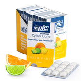 Epic chicle paquete frontal mostrando diseño y cantidad, mantiene frescura