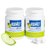 Epic envase frontal con 360 mentas mostrando diseño y portabilidad