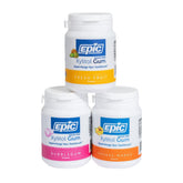 Epic empaquetado frontal variedad frutas mostrando caja y marca para consumo confiable