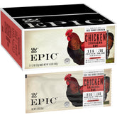 EPIC barra de pollo Sriracha frontal mostrando empaque conveniente y sabor