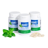 Epic empaque frontal mostrando pack de 3 para almacenamiento prolongado
