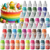 ERCorArt vista frontal del paquete de 30 colores mostrando frascos pequeños y ordenados