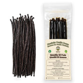 ESSENCE FOOD & BEVERAGE vaina frontal mostrando longitud y brillo para extracto intenso