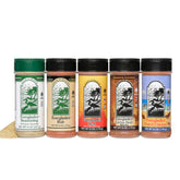 Everglades pack frontal mostrando las cinco botellas y beneficio variedad
