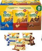 Express Minds llc empaque frontal belVita con variedad, presenta conveniencia inmediata