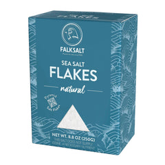 Falksalt envase frontal mostrando presentación gourmet y pureza