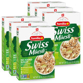 Familia muesli frente del empaque mostrando el diseño y cantidad, conveniencia familiar