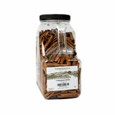 Farmersville Spice Co palitos en envase de 3 lb mostrando ahorro