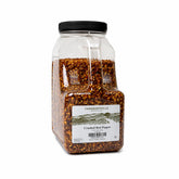 Farmersville Spice Co frasco frontal mostrando el envase grande y ahorro