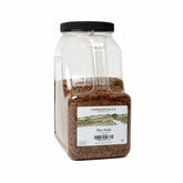 Farmersville Spice Co jarra de 5 lb mostrando envase y asa para uso profesional