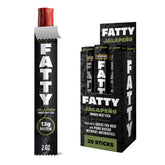 FATTY empaque frontal jalapeño mostrando paquete de 20 y conveniencia