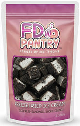 FD Pantry bolsa frontal Cookie Crunch mostrando diseño y tamaño práctico