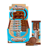 Feastables paquete frontal mostrando diseño y cantidad útil