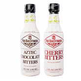 Fee Brothers Aztec Chocolate botella frontal mostrando etiqueta y beneficio aromático