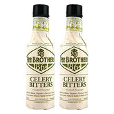 Fee Brothers botella frontal mostrando etiqueta clara y tamaño 5 oz, ideal para barras