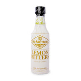 Fee Brothers botella frontal Lemon Bitters 150ml mostrando presentación y volumen