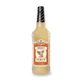 Fee Brothers botella orgeat frente mostrando contenido y diseño, ideal para bares