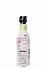 Fee Brothers primer plano de etiqueta que destaca el sabor a ciruela y ingredientes