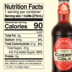 Fentimans detalle del cuello de botella que resalta calidad artesanal