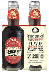Fentimans botella frontal mostrando diseño premium y atractivo