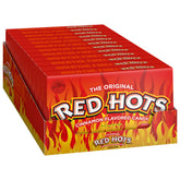 Ferrara Red Hots caja teatro frente vistosa para compartir