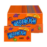 Ferrara Wonka Runts frente de la caja mostrando diseño y conveniencia