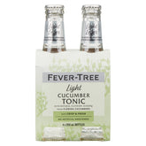 Fever-Tree pack frontal cuatro botellas, presentación práctica y elegante