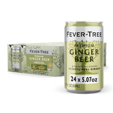 Fever-Tree lata frontal mostrando diseño y tamaño práctico