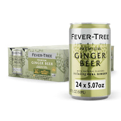 Fever-Tree lata frontal mostrando diseño y tamaño práctico