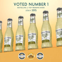 Fever-Tree Light Ginger Beer pack de 24 botellas ideal para reuniones y hostelería