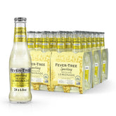 Fever-Tree botella frente mostrando etiqueta clara y aromas cítricos