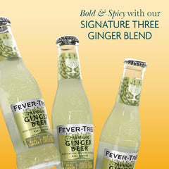 Fever-Tree textura burbujeante resaltando sabor picante y frescor