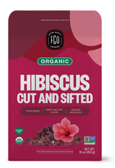 FGO bolsa frontal de hibisco orgánico que mantiene la frescura