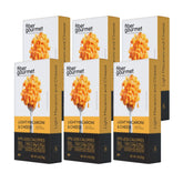 Fiber Gourmet frente del empaque mostrando pack de 6 y beneficio bajo en carbohidratos