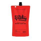 Filthy Food pouch frontal mostrando 32 oz y diseño compacto, ideal para llevar