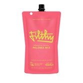 Filthy Food frontal del empaque pouch mostrando marca y volumen práctico