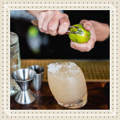 Finest Call en uso preparando margarita para servicio rápido