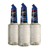Finest Call frente del pack de tres botellas mostrando etiqueta y volumen