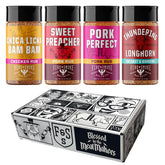 Fire & Smoke Society pack frontal mostrando las cuatro botellas y variedad