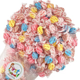 FirstChoiceCandy empaque frontal del taffy sin azúcar mostrando variedad
