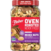 CHEF'S NATURALS Fisher frontal lata 24 oz mostrando marca y conveniencia