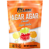 Fit Lane Nutrition envase frontal mostrando agar agar, apariencia profesional y puro