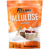 Fit Lane paquete frontal de allulose mostrando tamaño y beneficios