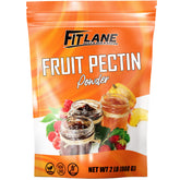 Fit Lane pectina en polvo frente del empaque mostrando 2 lb y calidad