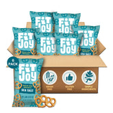 FitJoy pretzel twist frontal mostrando empaque y beneficio snack saludable