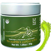 FKRO lata frontal mostrando diseño y frescura, ideal para conservar matcha